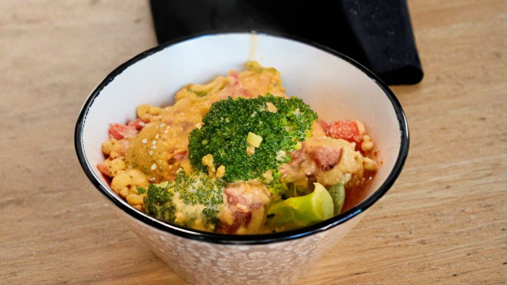 curry lentilles corail brocolis
